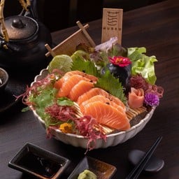 D09 SALMON SASHIMI -เซตปลาแซลมอนสด