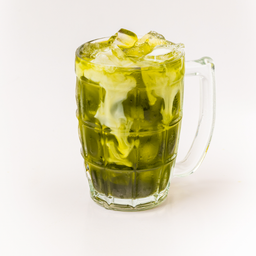 Iced Green Tea with Milk  ชาเขียวเย็น