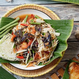 ส้มตำไทย-ปู