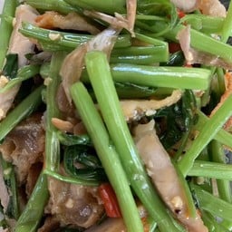 ผักบุ้งไฟแดง (กับข้าว)