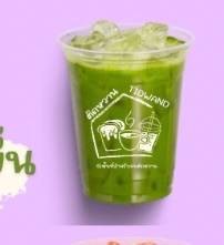 นมสดชาเขียวคาราเมล