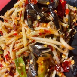 ส้มตำปูปลาร้า. ตำปลาร้า(ปูหมด ขาดตลาด)