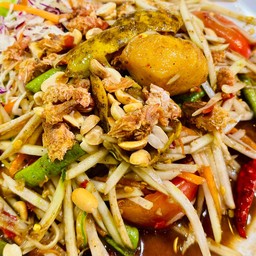 ส้มตำปลาล้านัว มะกอกป่าหอมๆ.