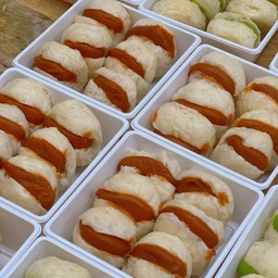 ขนมปังสังขยาชาไทย