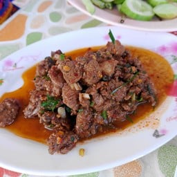 ร้านตัว อ ลาบต้ม อาหารตามสั่ง
