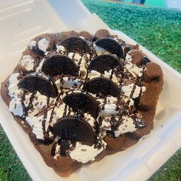 วาฟเฟิล ฮ่องกง วิป+โอริโอ้