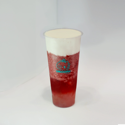 Cheese Tea strawberry Snow Layer
