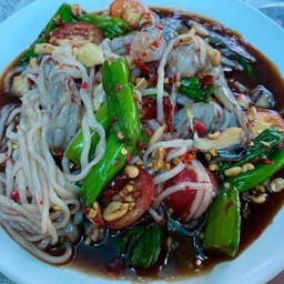 ตำข้าวเปียกกุ้งสด