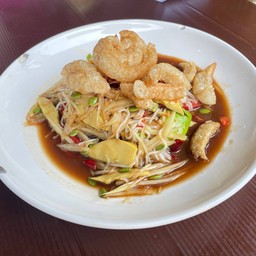 ตำซั่วหน่อไม้แคบหมู