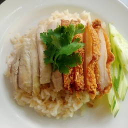 ข้าวมันไก่รวม ธรรมดา