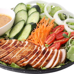 D03สลัดอกไก่ย่าง (Grilled Chicken Salad)