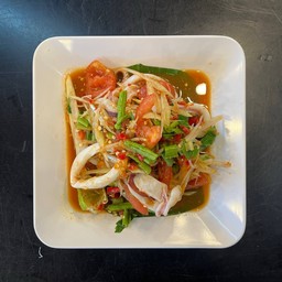 ตำปลาหมึก