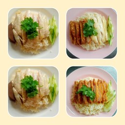 ุชุดสุดคุ้ม (ไก่ต้ม2+ไก่ทอด1+ไก่รวม1)