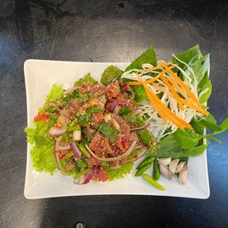 ลาบเนื้อ