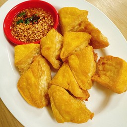 เต้าหู้ทอด เนื้อคัสตาร์ด