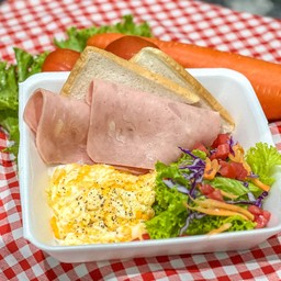 สลัดออมเลตแฮม