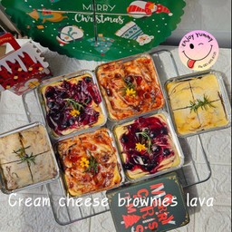 Cream cheese brownies lava ครีมชีสบราวนี่ลาวา