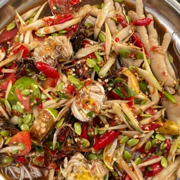 ตำปูนา+ตีนไก่