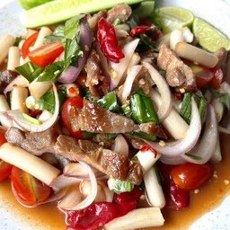 ตำไหลบัวคอหมูย่าง