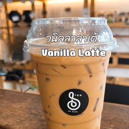 วนิลาลาเต้เย็น