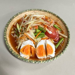 ตำไทไข่เค็ม