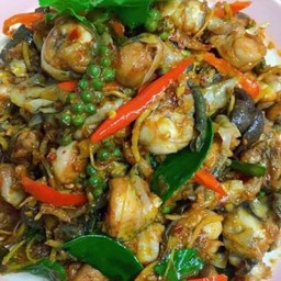 ผัดฉ่ากบ เป็นกับข้าว