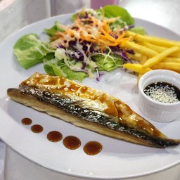 สเต็กปลาซาบะ