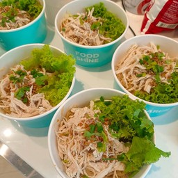 หมี่คลุกไก่ฉีก