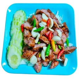 แหนมทอด