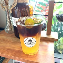 อเมริกาโน่เย็น มะปี๊ด (ส้มจี๊ด)