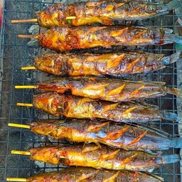 ปลาดุกย่าง1ตัว + น้ำจิ้มแจ่ว