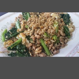 ข้าวผัดคะน้าปลาเค็ม