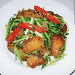 ปลาผัดคึ่นช่าย