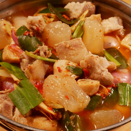 ต้มแซ่บเอ็นหมู+กระดูก