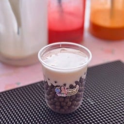 โกโก้บอลนมเหนียว ไซส์แก้ว16oz