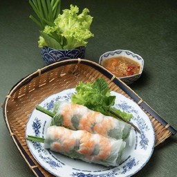 ปอเปี๊ยะสด กุ้ง