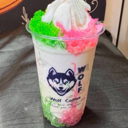 มะพร้าวปั่น+ ซาหริ่ม