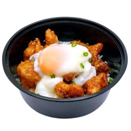 ข้าวไก่ทอดเกาหลี พร้อมไข่ออนเซ็น