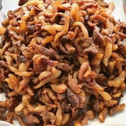 หมูทอด+ข้าวเหนียว