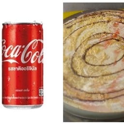 [อร่อยซ่ากับโค้ก] เนยถั่ว+ไส้สตรอเบอร์รี่ +  โค้ก ออริจินัล (กระป๋อง)