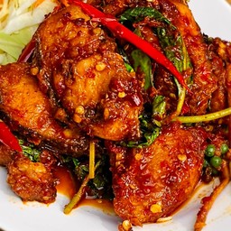 Spicy Stir-Fried Snakehead Fish