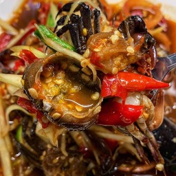 Som Tum With Pickled Field Crab