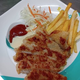 สเต๊กไก่ส ไปซี่[Sky Luck]