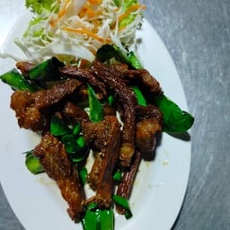 Sun-dried Fried Beef