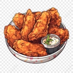 ไก่ทอด 2 ชิ้น