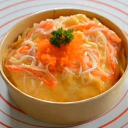 ข้าวไข่ข้นปูอัด