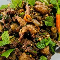 ลาบคั่วเสือ