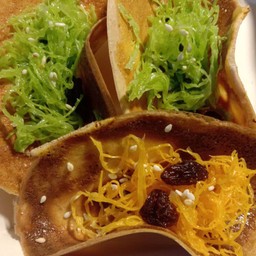 โบราณ เขียวเหลือง  2 สี  15 ชิ้น