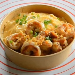 ข้าวไข่ข้นกุ้ง