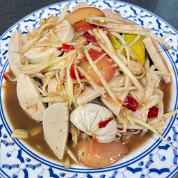 ส้มตำมะละกอ หมูยอ